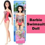 Barbie doll brunette swimsuit- ASSORTED COLOR
