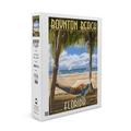 Boynton Beach Florida Palms and Hammock (1000 Piece Puzzle Size 19x27 Challenging Jigsaw Puzzle for Adults and Family Made in USA)