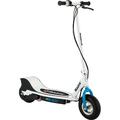 Razor E300 Electric Scooter - White for Ages 13+ and up to 220 lbs 9 Pneumatic Front Tire Up to 15 mph & up to 10-mile Range 250W Chain Motor 24V Sealed Lead-Acid Battery Unisex