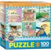 Puppy Trouble by Gary Patterson 100-Piece Puzzle