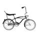 Wonder Wheels 20 In. Beach Cruiser Lowrider Coaster Brake Single Speed Bicycle Bike With Banana Seat Stainless Steel Spokes One Piece Crank Alloy Rims 36 H - Black