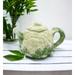 Ceramic Mini Cauliflower Teapot Tea Party Decor Cafe Decor Farmhouse Kitchen Decor