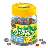 Play Money Coins for Kids - Set of 10 Half Dollars 50 Quarters 50 Dimes 50 Nickels 50 Pennies