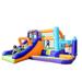AirMyFun Inflatable Bounce House Jumping Bouncer with Air Blower Splash Pool to Play Kids Slide Park for Outdoor Playing with Carry Bag