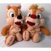 Chip and Dale Plush Chipmunk Beanie Duo 8 by Disney