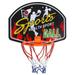 Forzero Over-The-Door Basketball Hoop Backboard Basketball Hoops for Home/Office Indoor Basketball Game for Kids Adults