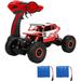 1:18 Scale Rock Crawler 2.4Ghz Remote Control Car 4WD Off Road RC Monster Car Truck With 2 Battery Red