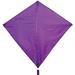 In the Breeze 2993â€” Purple Diamond Kite 30-Inch â€” Easy Flying Single Line Classic Kite â€” Includes Reusable Kite Bag Reel and Line