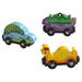 KidKraft Adventure Tracksâ„¢: Dino World Prehistoric Pals: Wooden Train Track Vehicles