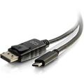 C2G 26899C2G 1ft USB-C to DisplayPort Adapter Cable - 4K 30Hz - M/M