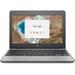 HP 11-v069cl 11.6 HD Chromebook Intel Celeron N3060 4GB Memory 16GB eMMC Chrome OS Ash gray