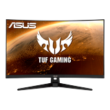ASUS TUF Gaming VG328H1B 32 (31.5 Viewable) Full HD 1920 x 1080 165Hz (OC) 1ms (MPRT) HDMI 2.0 Extreme Low Motion Blur Flicker-Free AMD FreeSync Built-in Speakers Backlit LED Curved Gaming Monitor