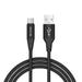 Type-C 10ft USB Cable for OnePlus Nord N100/N10 5G Phones - Charger Cord Power Wire USB-C Long Braided Fast Charge Sync High Speed Y7N Compatible With OnePlus Nord N100/N10 5G