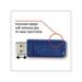 Classic USB 2.0 Flash Drive 4 GB Blue