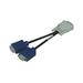 HP LFH / DMS-59 to Dual VGA Y-Splitter Cable 338285-008 (Discontinued by Manufacturer)