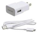 OEM Home Wall Travel AC Charger USB Adapter Data Cable for Verizon Samsung Galaxy Note 4 - Sprint Samsung Galaxy Note 4 - T-Mobile Samsung Galaxy Note 4 - AT&T Samsung Galaxy Note 4