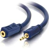 C2G Velocity 6ft Velocity 3.5mm M/F Stereo Audio Extension Cable - audio extension cable - 6 ft