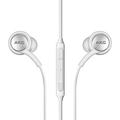 Premium White Wired Earbud Stereo In-Ear Headphones with in-line Remote & Microphone Compatible with LG K8 V