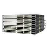 Cisco Catalyst 3750E-48TD - Switch - L3 - managed - 48 x 10/100/1000 + 2 x X2 - rack-mountable