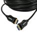 Logico 30ft FIBER OPTIC HDMI CABLE 4K â€“ HDMI 2.0 a/b Compliant HDCP 2.2 Super High-Speed Ultra HD HDMI ARC cable with HDR. Perfect for HDTV/Projector/Home Theatre/Roku TV/Apple TV/Video Game Console