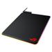 ASUS ROG NH02 ROG Balteus RGB Hard Gaming Mouse Pad with Optimized Tracking Surface 15-zone Individually Customizable Aura Sync Lighting USB Passthrough and Non-slip Rubber Base