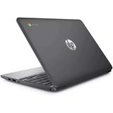 Used HP 11-v033nr 11.6 HD Laptop Celeron N3060 1.6GHz Intel HD Graphics 400 2GB RAM 16GB SSD Gray Chrome OS