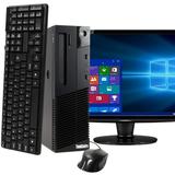 Lenovo ThinkCentre M93P Desktop Computer PC 3.20 GHz Intel i5 Quad Core Gen 3 16GB DDR3 RAM 2TB Hard Disk Drive (HDD) SATA Hard Drive Windows 10 Professional 64bit