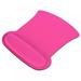 MELLCO 2021 New Thicken Soft Sponge Wrist Rest Mouse Pad for Optical/Trackball Mat Mice Pad Computer Durable Comfy Mouse Mat 8.1 x 10.4 Rose Red