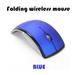 Wireless Mouse USB 2.4G Computer Mouse Foldable Travel Mouse Folding Mini Mouse Easy to Carry for Laptop Notebook Desktop Computer