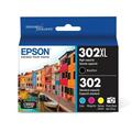EPSON 302 Claria Premium Ink High Capacity Black & Standard Color Cartridge Combo Pack (T302XL-BCS) Works with Expression Premium XP-6000 XP-6100
