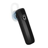 Bluetooth Headset Wireless Bluetooth Earpiece with Noise Cancelling Mic Ultralight Earphone Hands-Free for Android Phone BLACK