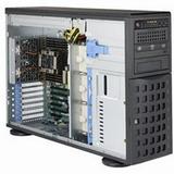 Supermicro SuperServer 7049P-TRT - Server - tower - 4U - 2-way - no CPU - RAM 0 GB - SATA - hot-swap 3.5 bay(s) - no HDD - AST2500 - Gigabit Ethernet 10 Gigabit Ethernet - no OS - monitor: none - black