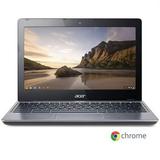 Restored MP Acer C7202103 Celeron 2955U DualCore 1.4GHz 2GB 16GB SSD 11.6 LED Chromebook Chrome OS w/Cam & BT (Refurbished)