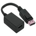 SANOXY Cables and Adapters; 6.5 Displayport Male to HDMI Female Adapter Cable with Latches