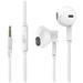 Headphones with Microphone Certified in-Ear Headphone 3.5mm Noise Isolating Earphones Headset for iPhone iPad iPod Laptop Tablet Samsung Android LG HTC Smartphones (White) 1-Pack