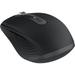 Logitech MX Anywhere 3 Compact Performance Mouse Wireless Comfort Fast Scrolling Any Surface Portable 4000DPI Customizable Buttons USB-C Bluetooth - Black