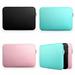 Shengshi Sleeve Soft Laptop Sleeve Zipper Laptop Sleeve Case Laptop Bags For Macbook AIR PRO Retina 11-15.6 inch Notebook Bag Sky Blue 11-inch