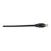 Black Box - Patch cable - RJ-45 (M) to RJ-45 (M) - 3 ft - UTP - CAT 6 - molded snagless stranded - black (pack of 25)