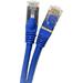 Micro Connectors E11-010BL 10 ft. CAT 7 SFTP Double Shielded RJ45 Snagless Ethernet Cable Blue