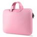 Prettyui Laptop Bag 11/13/14/15/15.6 Inch Handbags Dual Zipper Shockproof Notebook Cover Bags for Laptop MacBook Air Pro