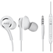 OEM InEar Earbuds Stereo Headphones for Archos Diamond Gamma Plus Cable - Designed by AKG - with Microphone and Volume Buttons (White)