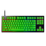 Razer Huntsman Tournament Edition Wired Optical PC Gaming Keyboard 87 Key Green Keycaps Black