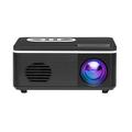 MABOTO 1080P Mini HD Projector 30 Lumen Portable LED Light USB AV Port For Office Home Theater Outdoor Plug