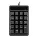Aibecy USB Wired Numeric Keypad Mechanical Feel Number Pad Keyboard 19 Keys Water-proof for Laptop Desktop PC Notebook Black