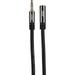 Audtek 35SMFC-12 Premium Slim 3.5mm Stereo Male to Female Dual Shielded Audio Cable 24 AWG BC 12 ft.