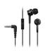 Panasonic RP-TCM115-K Canal-In-Ear Headphones with Mic Black