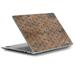 Skin Decal for Dell XPS 13 Laptop Vinyl Wrap / Patina Copper Stars Metal
