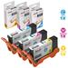 Lexmark Compatible 100XL / 100 Set of 3 High Yie Cartridges: 1 each of Cyan 14N1069 Magenta 14N1070 and Yellow 14N1071