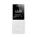 moobody MP3 Player 64 GB 1.8 Inch Screen Portable MP3 Music Player with Voice Recorde for Kids Adult White