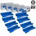 LD Compatible Replacements for pc402 Set of 8 Thermal Fax Ribbon Refill Rolls for Use in Fax 560 Fax 575 Fax 580mc intelliFax 560 565 580mc and MFC-660mc Printers